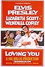 Elvis Presley, Wendell Corey, Dolores Hart, and Lizabeth Scott in Loving You (1957)