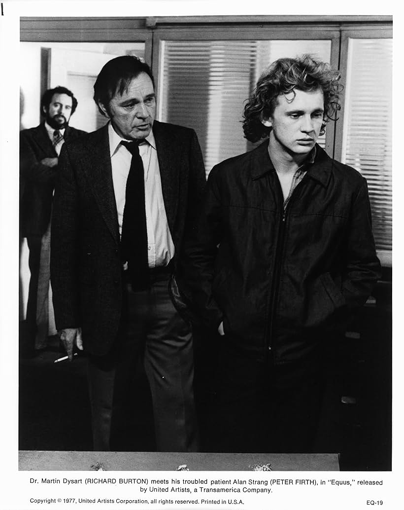 Richard Burton and Peter Firth in Equus (1977)