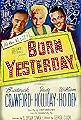 William Holden, Broderick Crawford, and Judy Holliday in Born Yesterday (1950)