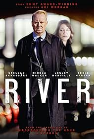 Stellan Skarsgård and Nicola Walker in River (2015)