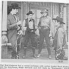 Blake Edwards, Rod Cameron, Reed Hadley, and Jeff York in Panhandle (1948)