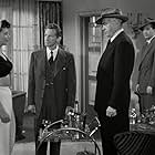 Lenore Aubert, Mikel Conrad, Morgan Farley, and James Flavin in Bud Abbott Lou Costello Meet the Killer Boris Karloff (1949)