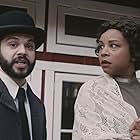 Samm Levine and Aasha Davis in Drunk History (2013)