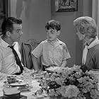 Hugh Beaumont, Barbara Billingsley, and Jerry Mathers in Leave It to Beaver (1957)