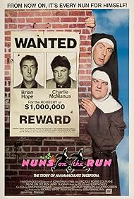 Robbie Coltrane and Eric Idle in Nuns on the Run (1990)