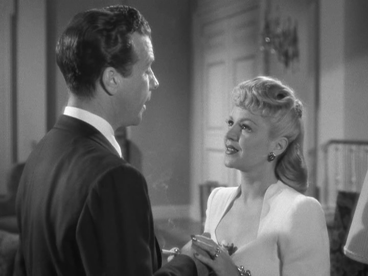 Dick Powell and Claire Trevor in Murder, My Sweet (1944)