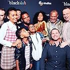 Jared Safier and the cast of Black-ish at the Emmy Contenders Television Academy Event