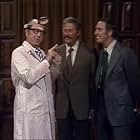 Dick Martin, Dan Rowan, and Phil Silvers in Rowan & Martin's Laugh-In (1967)