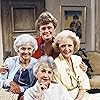 Estelle Getty, Rue McClanahan, Bea Arthur, and Betty White in The Golden Girls (1985)