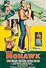 Scott Brady, Neville Brand, and Rita Gam in Mohawk (1956)