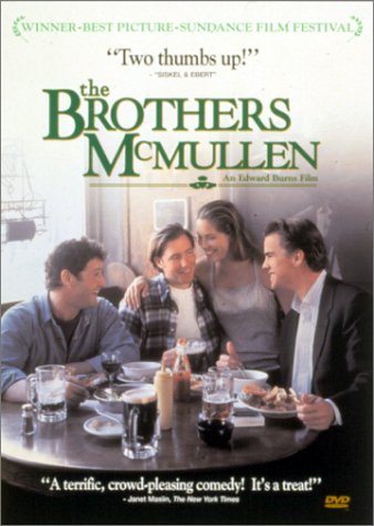 Maxine Bahns, Edward Burns, Michael McGlone, and Jack Mulcahy in The Brothers McMullen (1995)