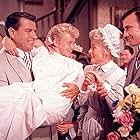 Hayley Mills, James Drury, Richard Egan, and Nancy Olson in Pollyanna (1960)