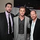 Joss Whedon, Chris Hemsworth, and Drew Goddard at an event for The Cabin in the Woods (2011)