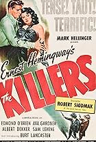 Burt Lancaster, Ava Gardner, William Conrad, and Charles McGraw in The Killers (1946)