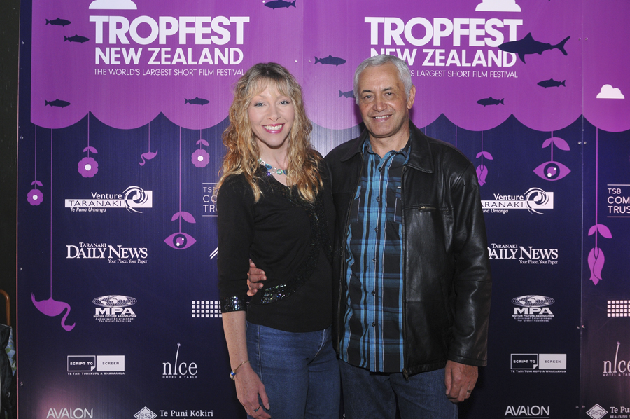 Phillips attends Tropfest Short Film Festival, New Zealand 2016