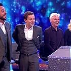 Declan Donnelly, Anthony McPartlin, Phillip Schofield, and Holly Willoughby in Ant & Dec's Saturday Night Takeaway (2002)