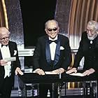 Akira Kurosawa, Billy Wilder, and John Huston in The 58th Annual Academy Awards (1986)