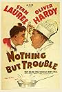 Oliver Hardy and Stan Laurel in Nothing But Trouble (1944)
