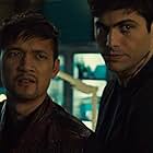 Harry Shum Jr. and Matthew Daddario in Shadowhunters (2016)