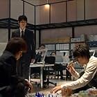 Tatsuya Fujiwara, Ken'ichi Matsuyama, and Sota Aoyama in Death Note: The Last Name (2006)