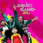 Darius Wilson, LeAnn Wilcox Plutnicki, Yu Hannah Kim, Ashley Tolbert, Jordan Levoux, and Kyle in Squid Game: The Challenge (2023)