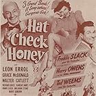 Richard David, Leon Errol, and Grace McDonald in Hat Check Honey (1944)