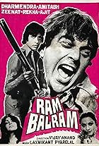 Amitabh Bachchan, Rekha, Dharmendra, and Zeenat Aman in Ram Balram (1980)
