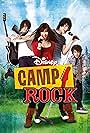 Demi Lovato, Kevin Jonas, Joe Jonas, and Nick Jonas in Camp Rock (2008)