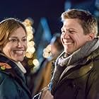 Marc Blucas and Tricia Helfer in Operation Christmas (2016)