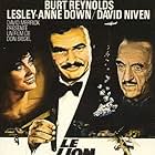 David Niven, Burt Reynolds, and Lesley-Anne Down in Rough Cut (1980)