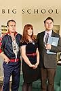 Philip Glenister, Catherine Tate, and David Walliams in Big School (2013)