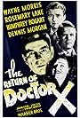 Humphrey Bogart, Rosemary Lane, Dennis Morgan, and Wayne Morris in The Return of Doctor X (1939)