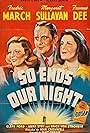 Frances Dee, Fredric March, and Margaret Sullavan in So Ends Our Night (1941)