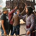 Chiranjeevi and R. Rathnavelu in Sye Raa Narasimha Reddy (2019)