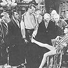 Gary Cooper, Barbara Stanwyck, Richard Haydn, Oscar Homolka, Leonid Kinskey, Tully Marshall, Aubrey Mather, S.Z. Sakall, and Henry Travers in Ball of Fire (1941)