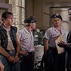 Sidney Poitier, Rod Steiger, Timothy Scott, William Watson, and Scott Wilson in In the Heat of the Night (1967)