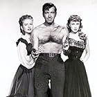 Jan Sterling, Coleen Gray, and John Payne in The Vanquished (1953)