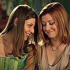 Alyson Hannigan and Amber Benson in Buffy the Vampire Slayer (1997)