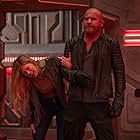 Dominic Purcell and Jes Macallan in DC's Legends of Tomorrow (2016)