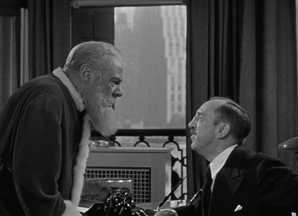 Edmund Gwenn and Porter Hall in Miracle on 34th Street (1947)