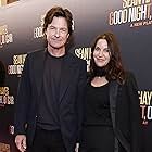 Jason Bateman and Amanda Anka