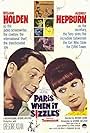 Audrey Hepburn and William Holden in Paris When It Sizzles (1964)