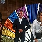 Michael Nyqvist and Carina Berg in Bergs bärbara talkshow (2013)