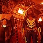 China Anne McClain, Chantal Thuy, and Nafessa Williams in Black Lightning (2018)