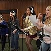 Busy Philipps, Renée Elise Goldsberry, Paula Pell, and Sara Bareilles in Girls5eva (2021)