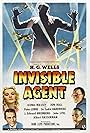 Peter Lorre, Jon Hall, Cedric Hardwicke, and Ilona Massey in Invisible Agent (1942)