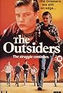 David Arquette, Boyd Kestner, Jay R. Ferguson, Rodney Harvey, Harold Pruett, and Robert Rusler in The Outsiders (1990)