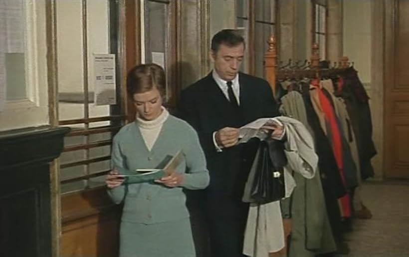 Fardjad Azad and Yves Montand in One Night... a Train (1968)