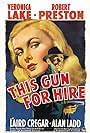 Alan Ladd and Veronica Lake in This Gun for Hire (1942)