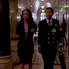 Anne-Marie Johnson and Scott Lawrence in JAG (1995)